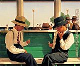 Jack Vettriano The Duellists painting